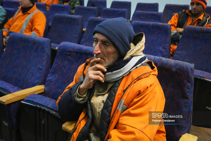 مراسم شب یلدای کارگران خدمات شهری شهرداری منطقه 9 اصفهان