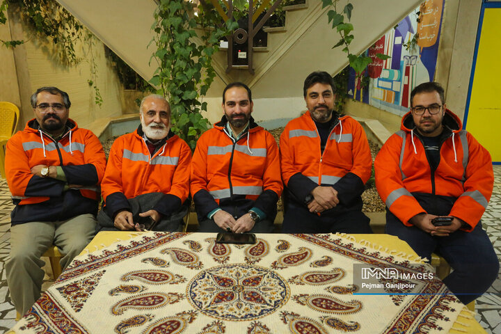 مراسم شب یلدای کارگران خدمات شهری شهرداری منطقه 9 اصفهان