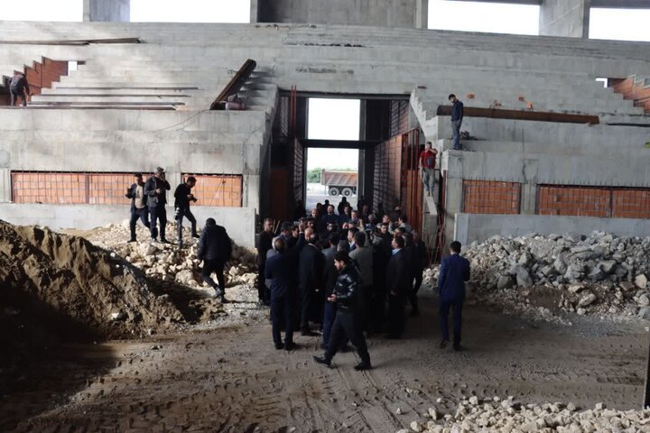 سالن ۵ هزار نفره کشتی جویبار  سال آینده افتتاح می‌شود