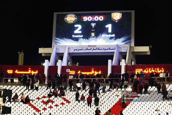 لیگ نخبگان آسیا؛تراکتور ایران_الدحیل قطر