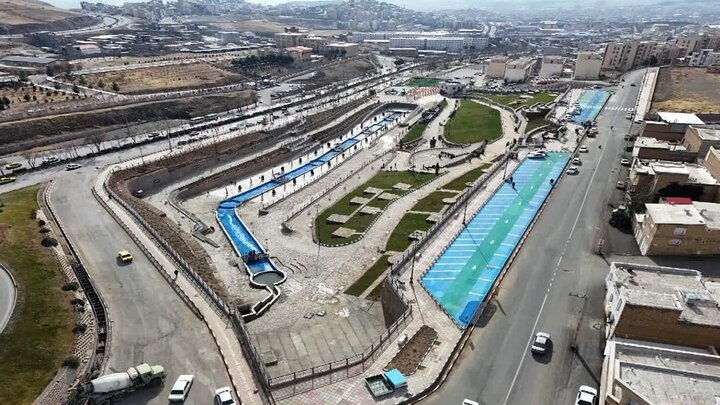 افتتاح پارک ۵ هکتاری معلم در سنندج