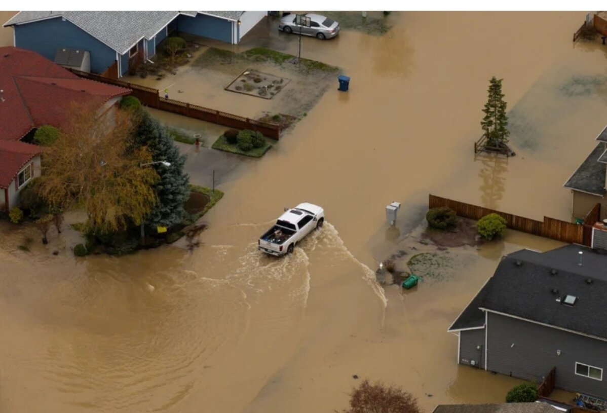 هشدارهای سیل جدید در سراسر کالیفرنیا صادر شد