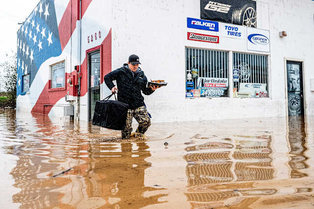 هشدارهای سیل جدید در سراسر کالیفرنیا صادر شد