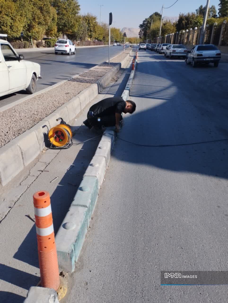بازگشایی و ایمنسازی دوربرگردان مقابل بیمارستان چمران در پاسخ به مطالبه شهروندان انجام شد