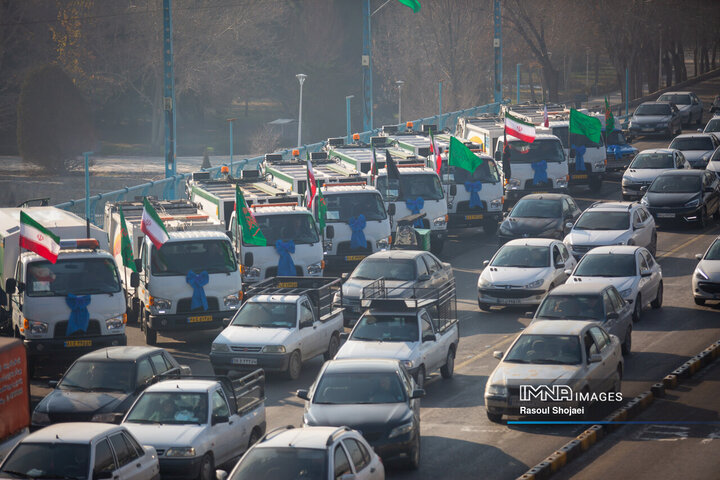 آیین رونمایی از ۴۰ دستگاه ماشین‌آلات جدید نظافت شهری اصفهان