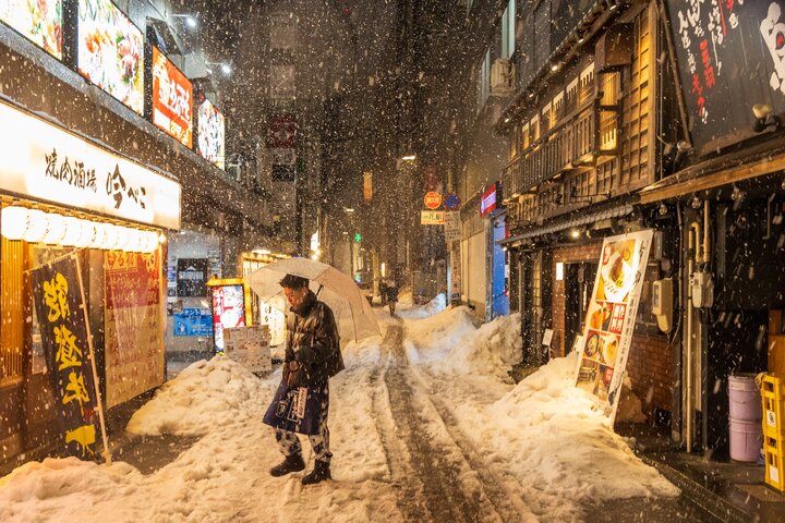 استفاده خلاقانه کشور آسیایی از برف