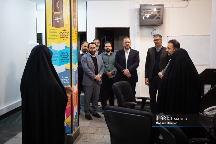 حضور رئیس شورای عالی استان‌ها در خبرگزاری ایمنا