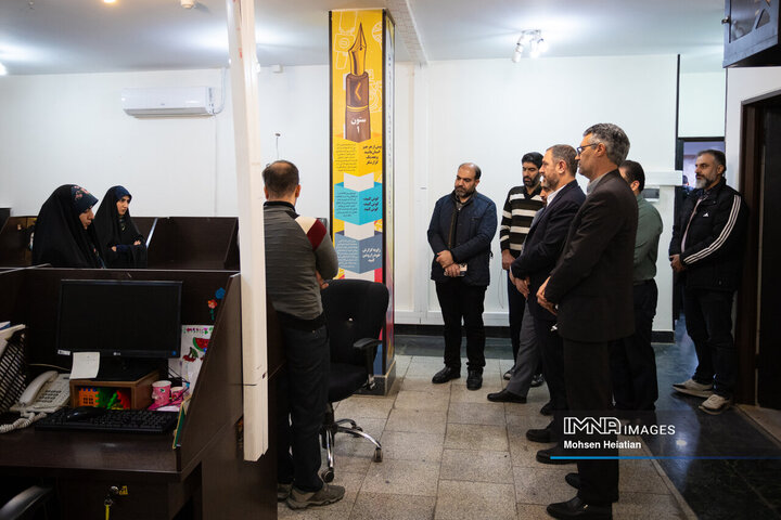 حضور رئیس شورای عالی استان‌ها در خبرگزاری ایمنا