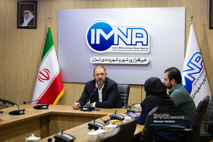 حضور رئیس شورای عالی استان‌ها در خبرگزاری ایمنا