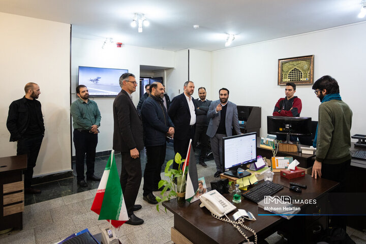 حضور رئیس شورای عالی استان‌ها در خبرگزاری ایمنا