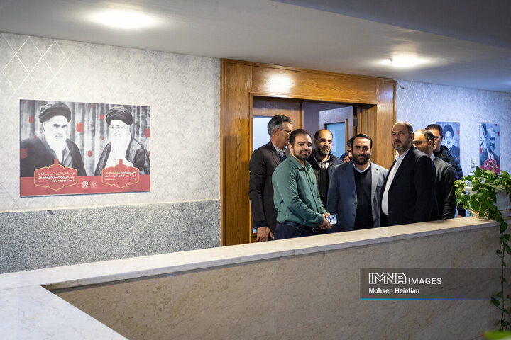 حضور رئیس شورای عالی استان‌ها در خبرگزاری ایمنا