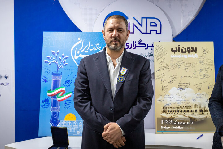 حضور رئیس شورای عالی استان‌ها در خبرگزاری ایمنا