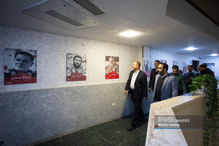 حضور رئیس شورای عالی استان‌ها در خبرگزاری ایمنا