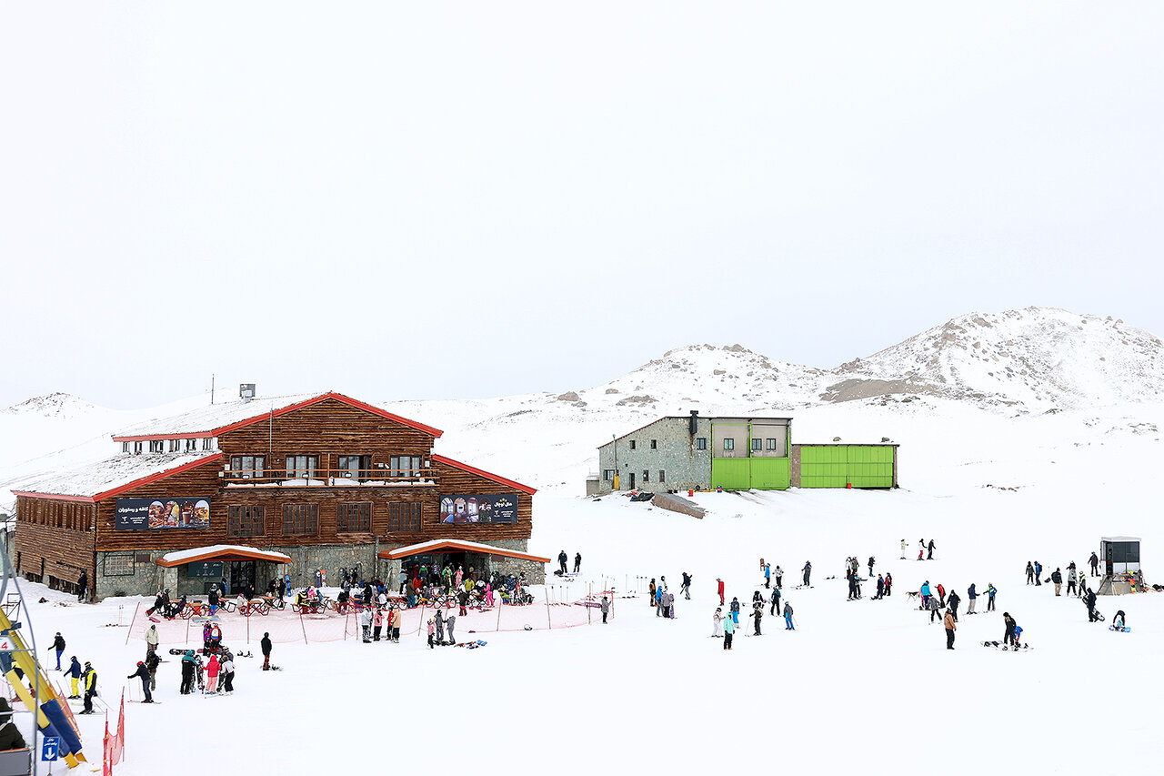 پیست بین‌المللی اسکی توچال افتتاح شد+ تصاویر