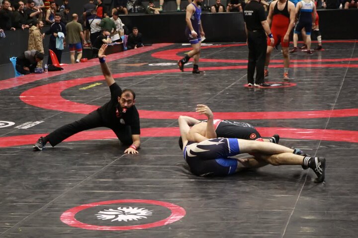 کسب مقام سوم دانشگاه امیرالمؤمنین (ع) در مسابقات کشتی قهرمانی نیروی زمینی سپاه