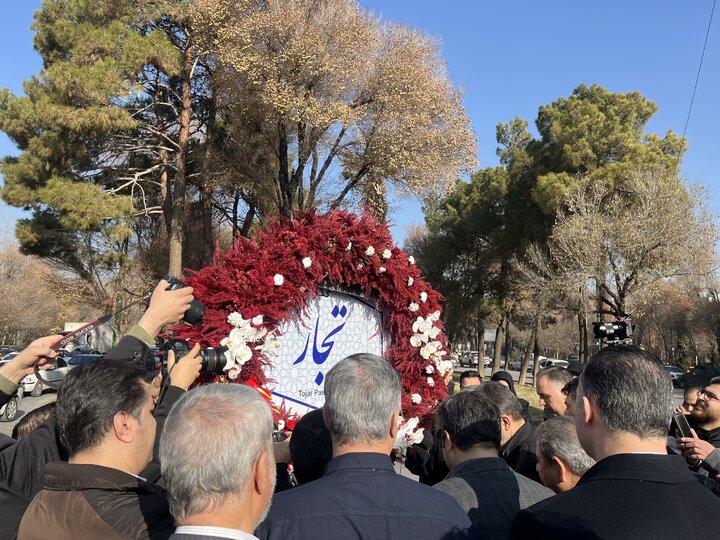 گذر تجار اصفهان با حضور عراقچی افتتاح شد + عکس و فیلم