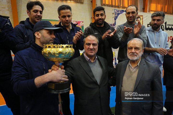 اختتامیه مسابقات فوتسال جام شورای شهرهای کشور