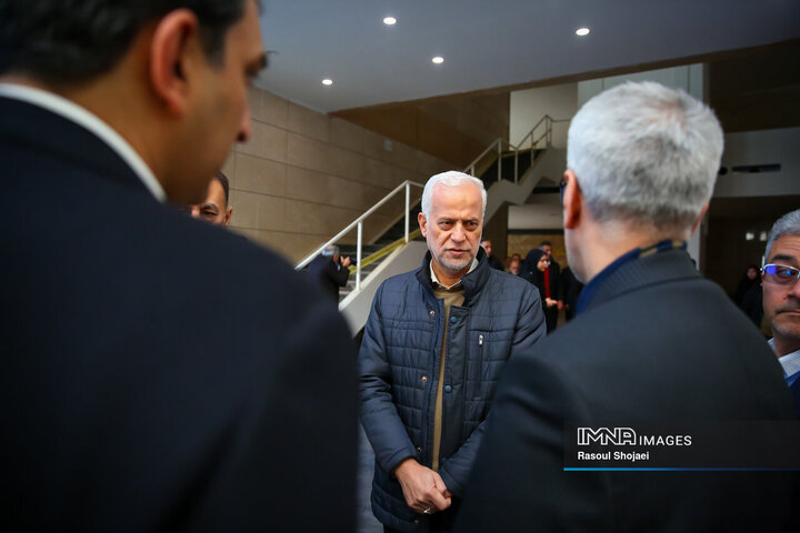 بازدید وزیر امور خارجه از مرکز همایش‌های بین‌المللی اصفهان