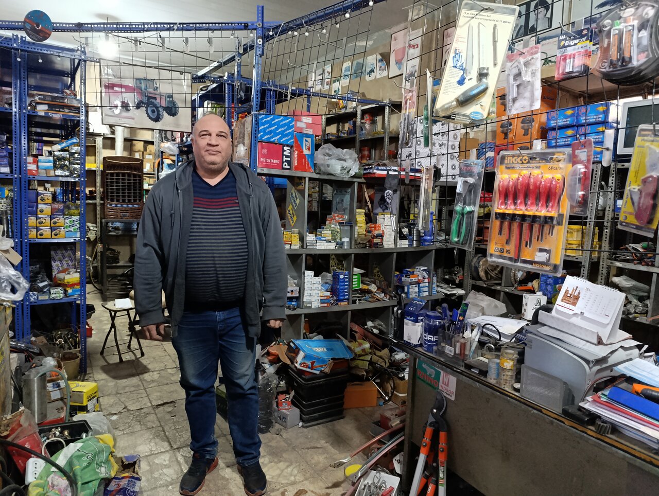 جنگ ۱۲ روزه از پشت ویترین یک کاسب ارمنی