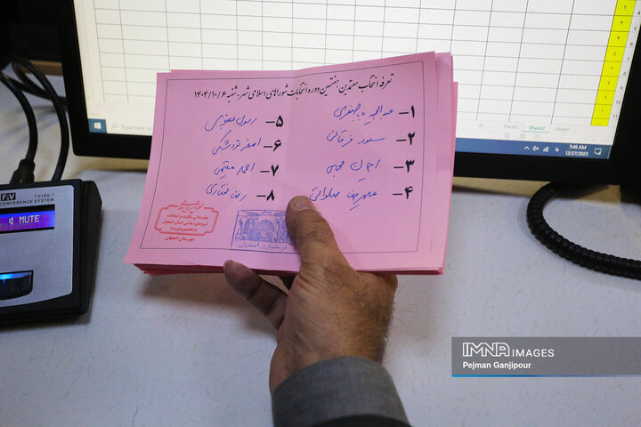 انتخاب هیئت اجرایی انتخابات شهرستان اصفهان