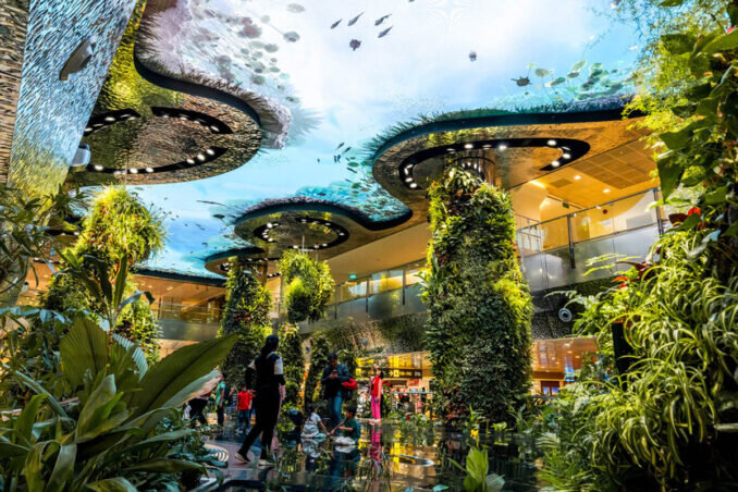 گسترش طراحی بیوفیلیک در فضاهای شهری سال ۲۰۲۶