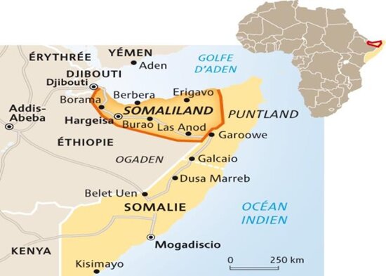 سومالی لند کجاست و چرا مهم شده است؟ نقشه دقیق، پایتخت، جمعیت و ماجرای جنجالی آن