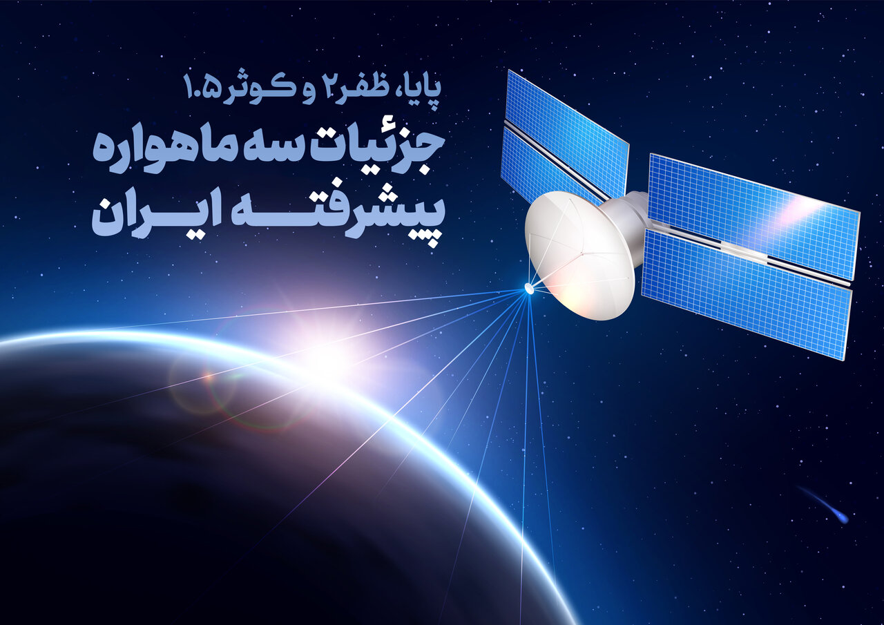 جزئیات پرتاب سه ماهواره ایرانی؛ پایا، ظفر۲ و کوثر ۱.۵ در راه فضا