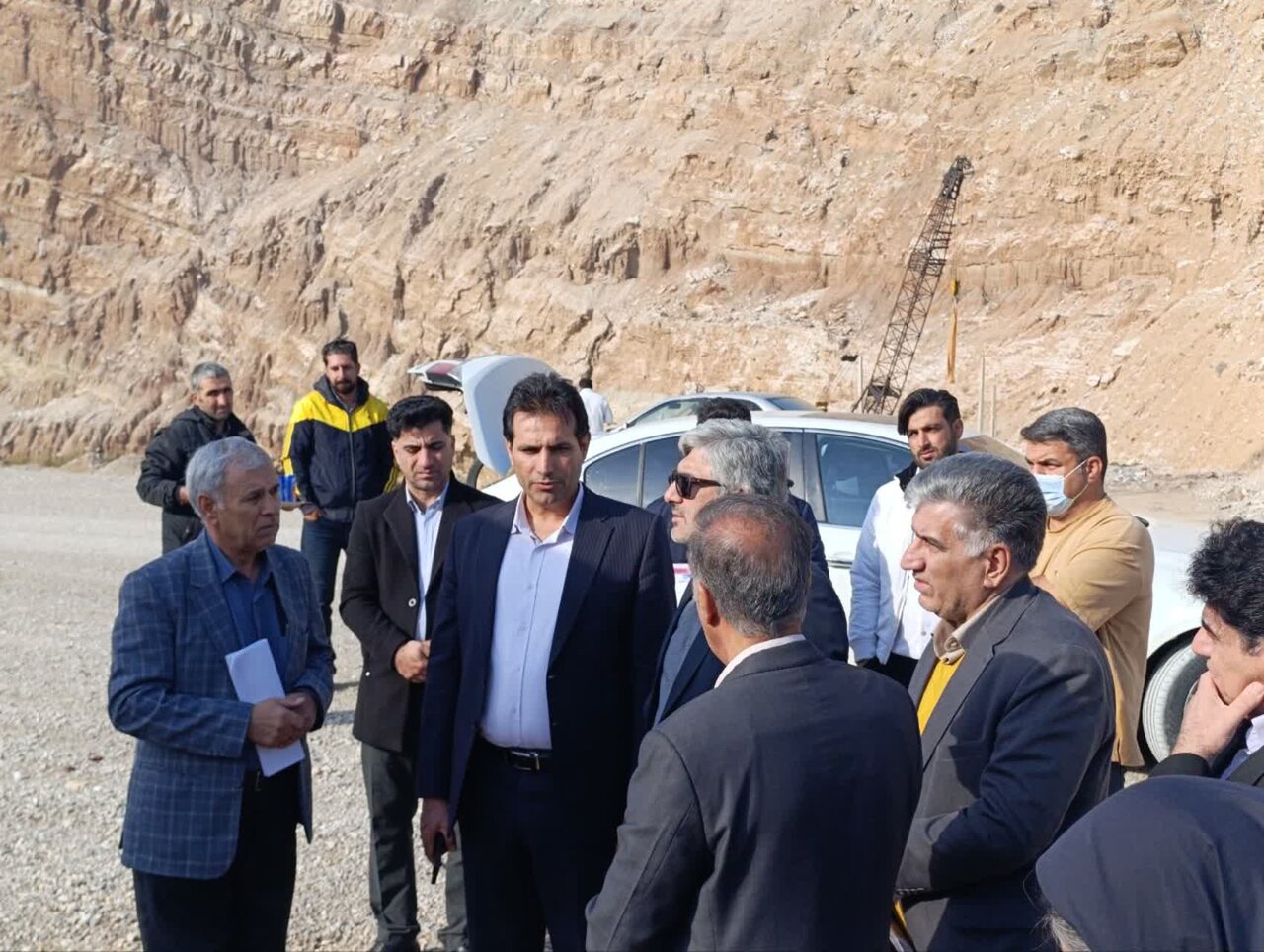 احداث باند برگشت محور ایلام- مهران درمنطقه کنجانچم