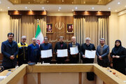 آیین امضای تفاهم‌نامه همکاری بین شرکت ملی پست، شهرداری و استانداری اصفهان
