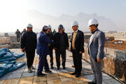 بازدید شهردار اصفهان از پروژه باغ مشاهیر