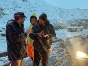 فیلم| برف‌روبی در شهرکرد با نظارت مستقیم شهردار