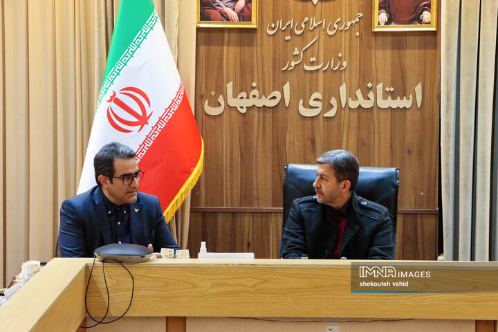 آیین امضای تفاهم‌نامه همکاری بین شرکت ملی پست، شهرداری و استانداری اصفهان