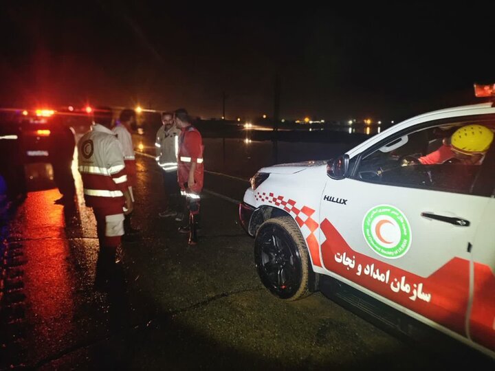 امدادرسانی هلال احمر خوزستان به متاثران بارندگی امروز