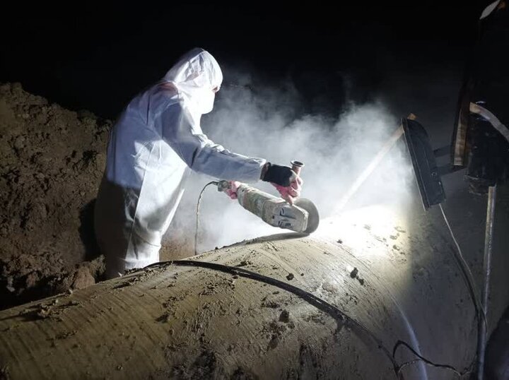 خط آبرسانی لارستان برای سومین بار شکست/ اکیپ‌های عملیاتی برای ترمیم فوری مستقر شدند