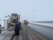 آخرین وضعیت تردد در محورهای خراسان رضوی / بارش برف و باران در تعدادی از جاده‌ها