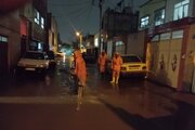 فعالیت ۲۰ اکیپ عملیاتی برای  رفع آب‌گرفتگی معابر منطقه ۱۲ اصفهان
