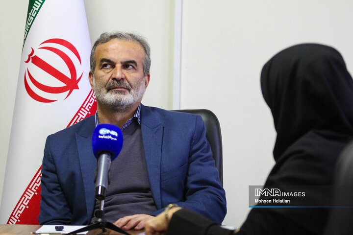 حضور نایب رئیس شورای شهر اصفهان در خبرگزاری ایمنا