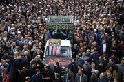 آیین تشییع آیت الله سیدعلی شفیعی در اهواز