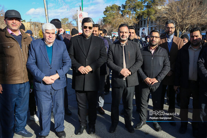 تجمع مردمی گرامیداشت حماسه 9 دی در اصفهان