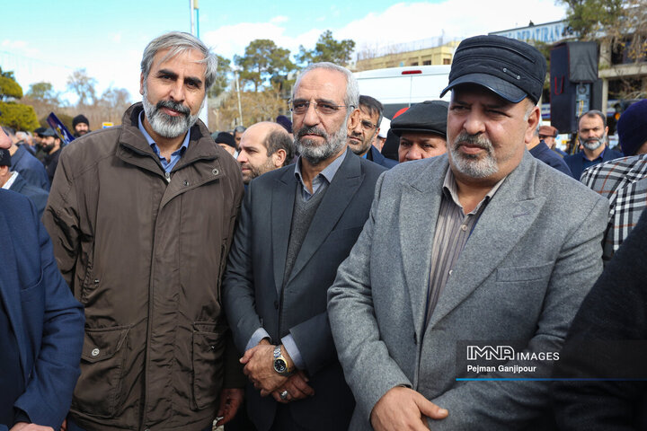 تجمع مردمی گرامیداشت حماسه 9 دی در اصفهان