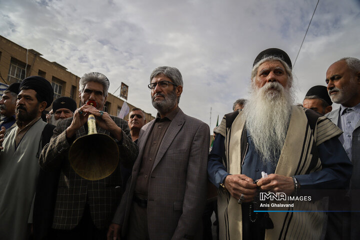 آیین تشییع آیت الله سیدعلی شفیعی در اهواز