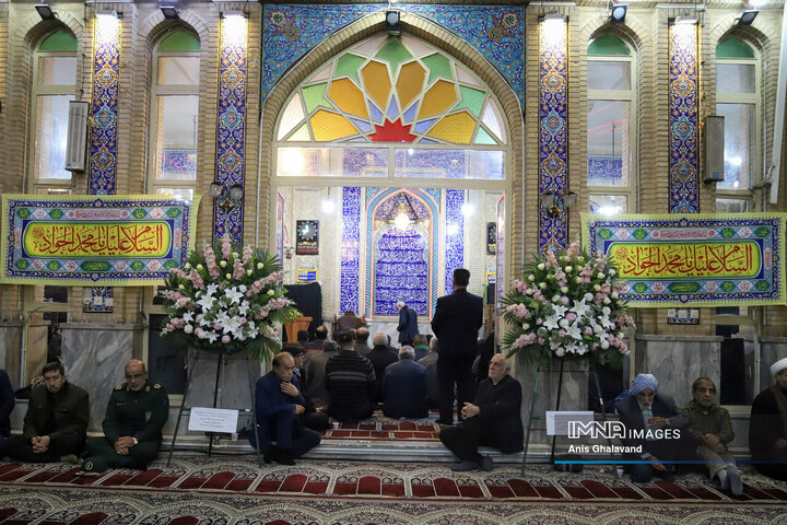 آیین تشییع آیت الله سیدعلی شفیعی در اهواز