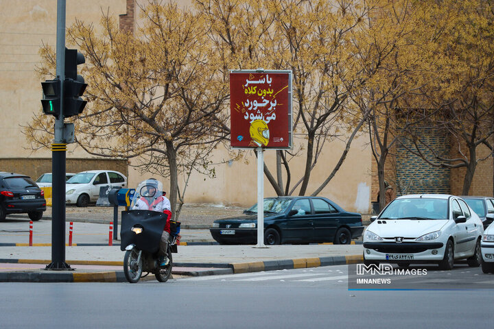 اکران شهری با محوریت فرهنگ‌سازی موتورسواری ایمن