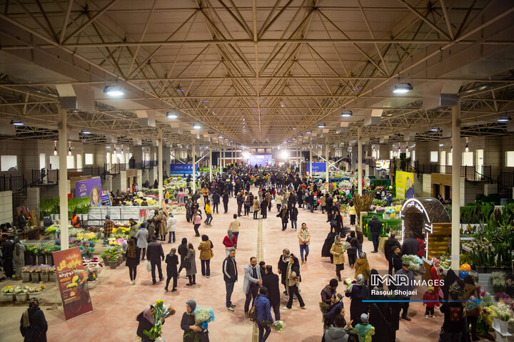 آیین افتتاح باغ ارغوان اصفهان