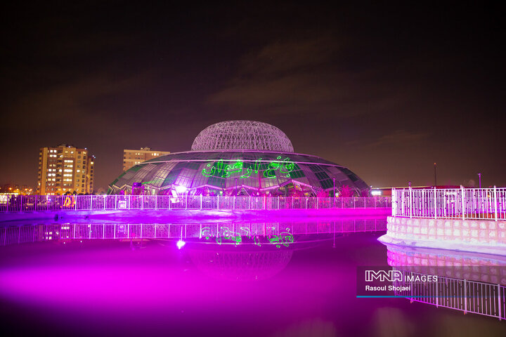 آیین افتتاح باغ ارغوان اصفهان