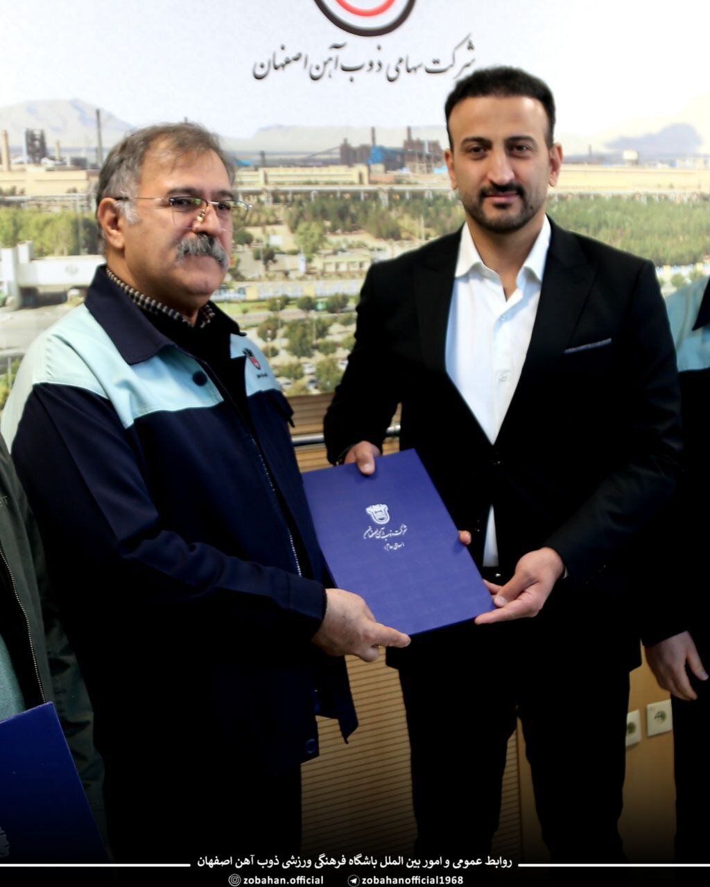 جواد محمدی مدیرعامل باشگاه ذوب آهن شد + عکس