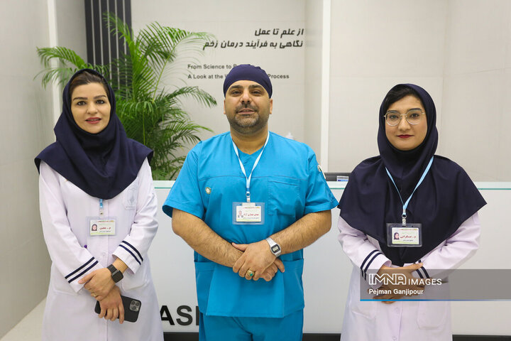 افتتاح دوازدهمین کلینیک درمان زخم در اصفهان