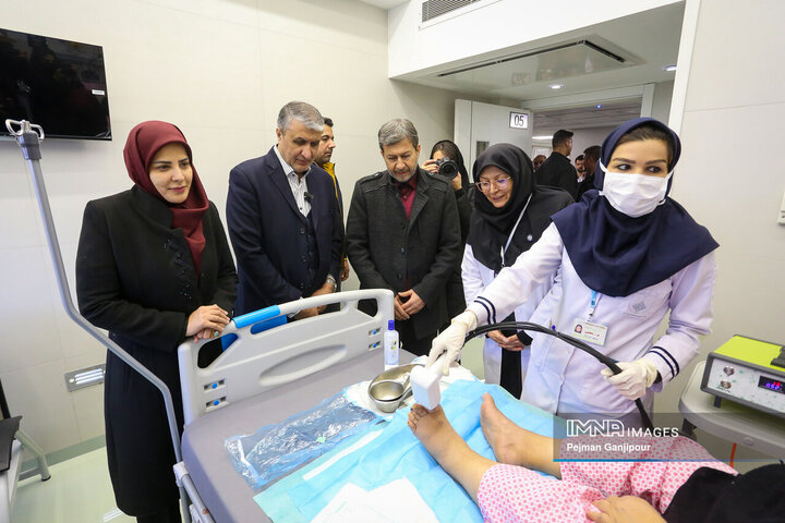 افتتاح دوازدهمین کلینیک درمان زخم در اصفهان