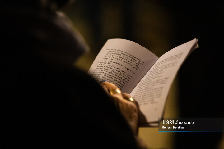 مراسم سال نو میلادی در کلیسای وانک