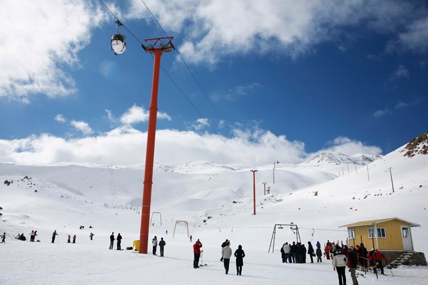 سپیدان؛ قطب تفریحات زمستانی جنوب ایران